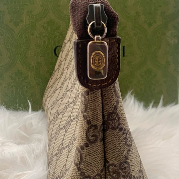 Gucci Vintage Canvas GG Pattern Pouch. - Picture 4 of 10